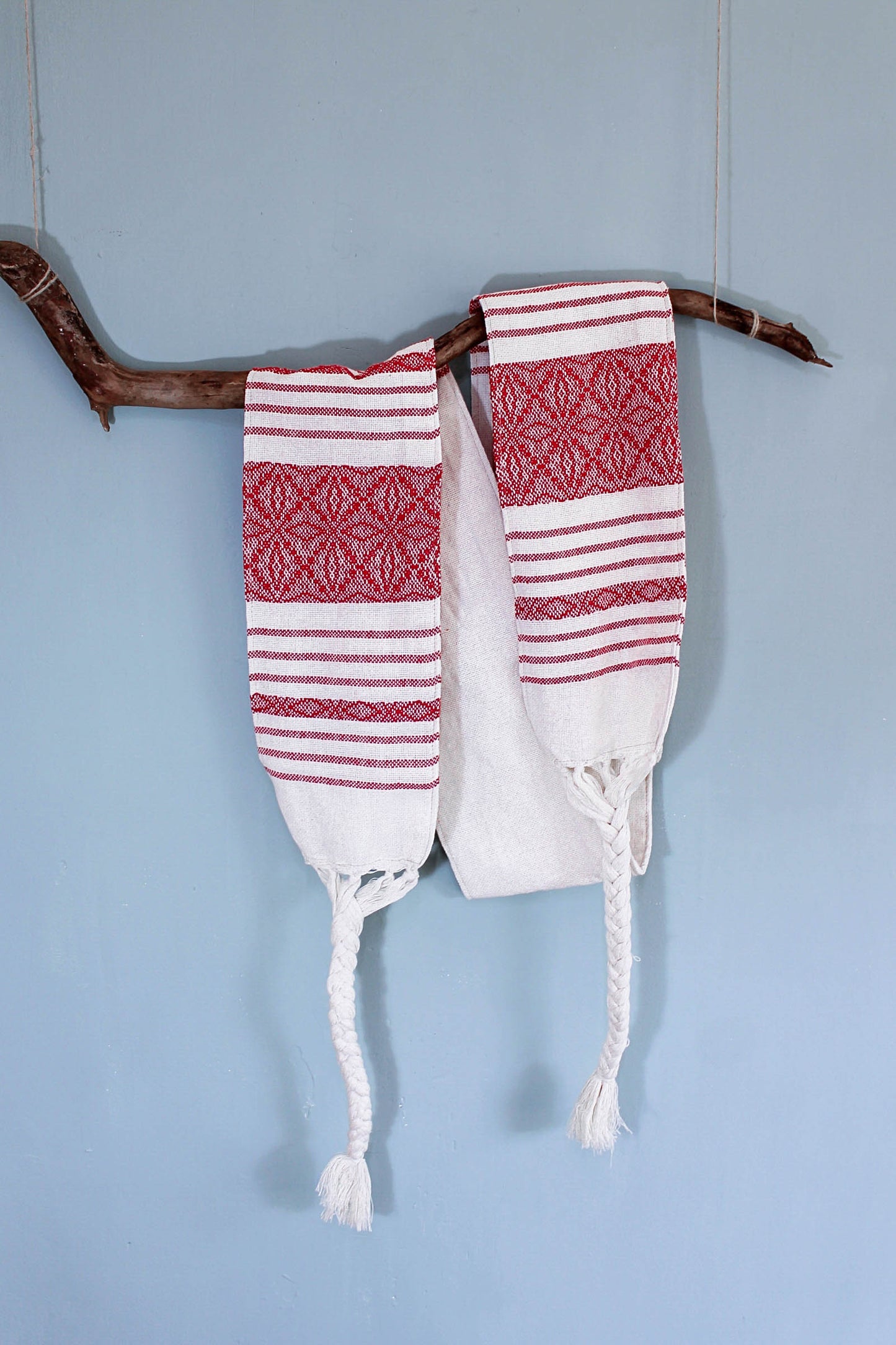 LIGHT FAJA, WOMB BELT RED TENT