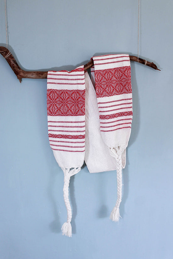 LIGHT FAJA, WOMB BELT RED TENT