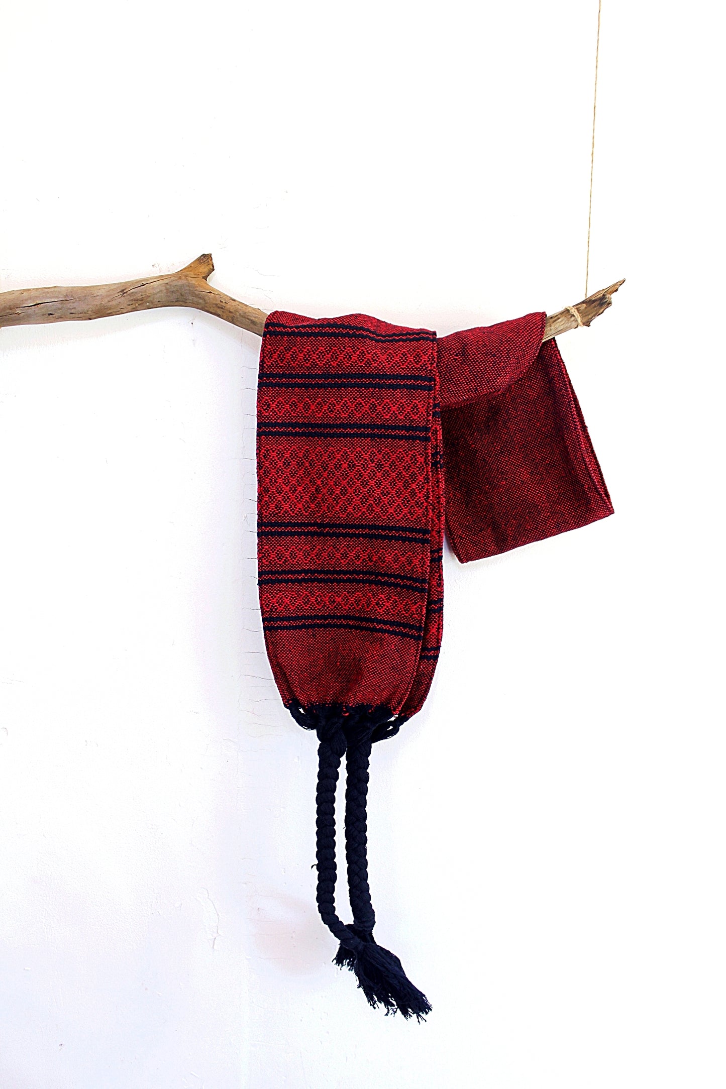 Mazahua Faja Belt Mexico Weaving, A very finely woven belt …